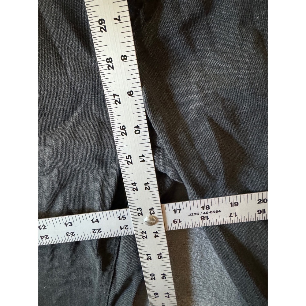 Kenneth Cole New York Mens Black Straight Leg 5-Pocket Pants 32x29 Cotton Blend - Picture 5 of 10
